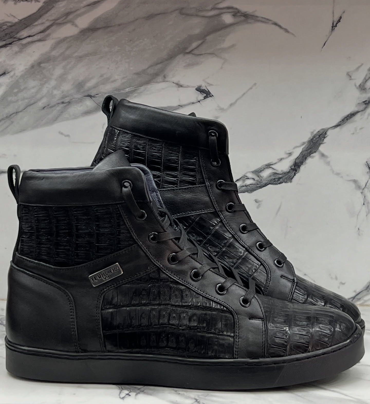 Zeus Crocodile Leather Special Edition Boots