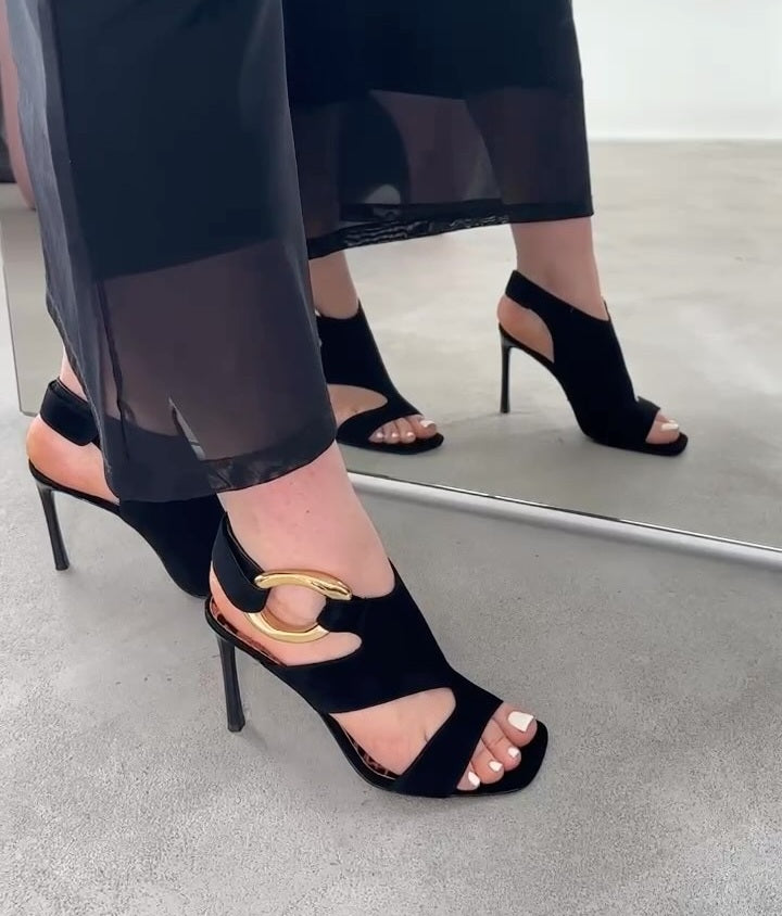 Minimalist Suede Sandals