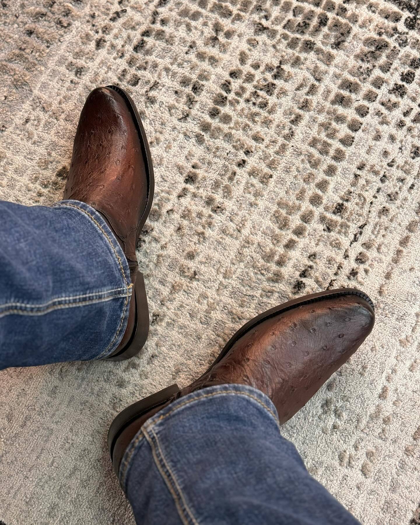 Classic Vintage Short Leather Boots