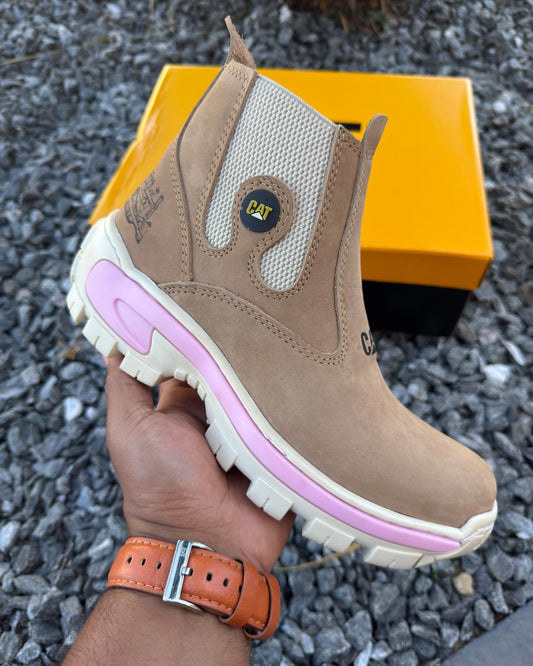Handmade Suede Embroidered Boots
