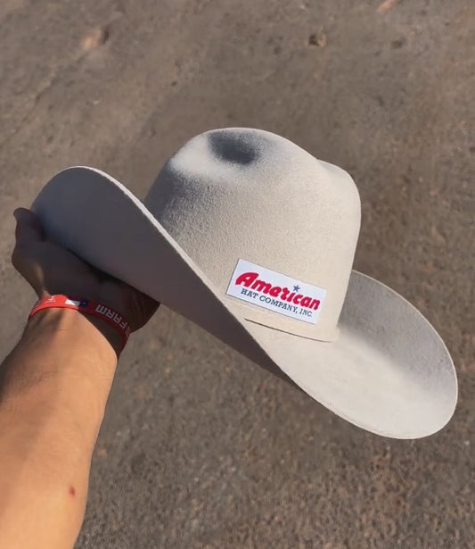 White Suede Cowboy Hat