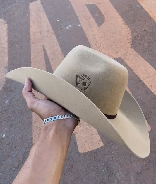 Poker Cowboy Hat