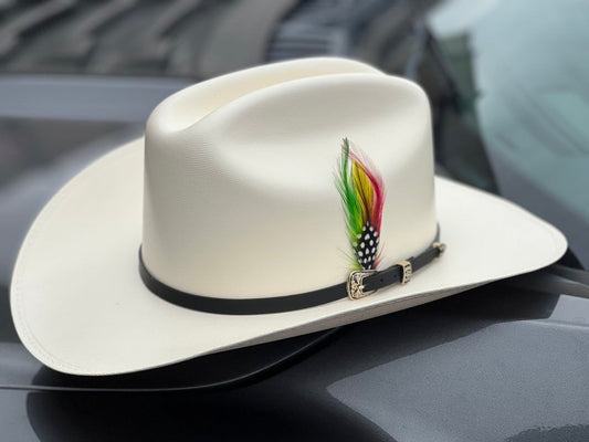 Western Feather Cowboy Hat
